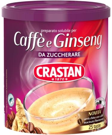  Italian Gourmet E.R. Italian Gourmet Instant Coffee and Ginseng Blend for Sweetening Pack of 12 x 200g Packs Creamy Hot Drink Instant Powder Breakfast and Break Italian Specialty + Polpa - Buy Online on GoSupps.com
