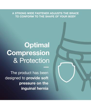 Armor Adult Universal Double Inguinal Hernia Support Brace - Pain Relief & Pressure Support for Pre & Post Surgery | Men & Women | Tan - Buy Online on GoSupps.com