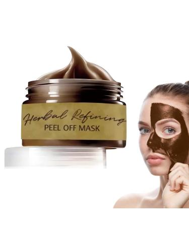 Pro-herbal Refining Peel-off Facial Mask, Blackhead Remover Cleansing Masks, Herbal Refining Peel-off Mask, Pore Shrinking Skin Care (1 pc)