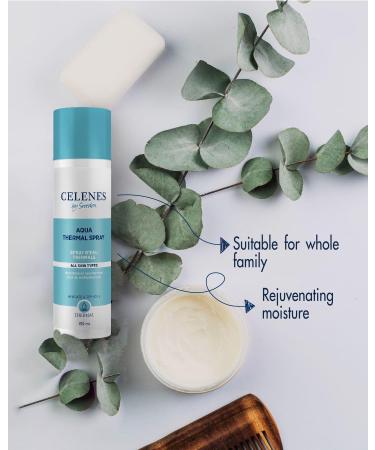 Celenes by Sweden Aqua Thermal Water - 100% Natural Thermal Water Alcohol-free Fragrance-Free Paraben-Free Safe for Babies to Adults - 150 ml - Buy Online on GoSupps.com