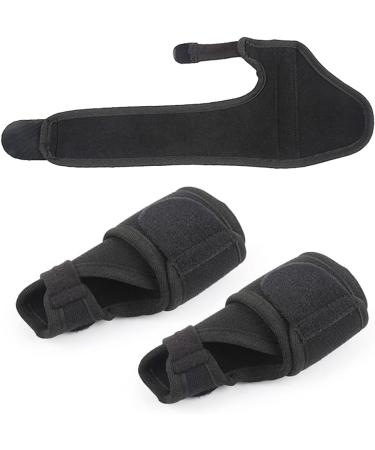 Healeved Bunion Toe Separators Kit - 2 Pairs | Pain Relief & Toe Alignment | Hammer Toe Corrector & Bunion Protector | Black Valgus Toe Sleeve Set - Buy Online on GoSupps.com