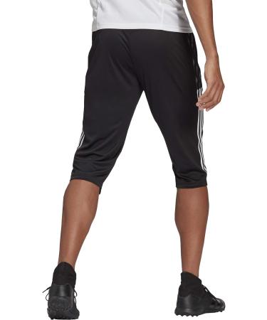 adidas Men's Tall Size Tiro 21 3/4 Pants - Medium Black | Performance Soccer Training Gear - Buy Online on GoSupps.com