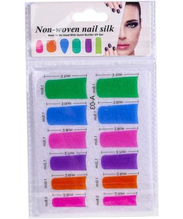 DOITOOL 3 Sets Non-woven Nail Silk Extension Manicure Tools Professional for Girlfriend Nail Polish Kit Nail Kit Nail Sticker Nail Extension Form Nail Extension Fiber Repair Suite - Buy Online on GoSupps.com
