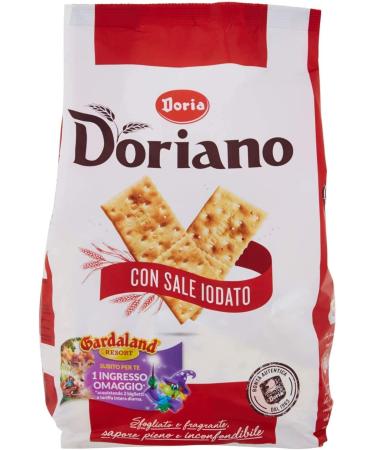Italian Gourmet E.R. 6 x Doria Doriano Crackers savory biscuits 700g pastries