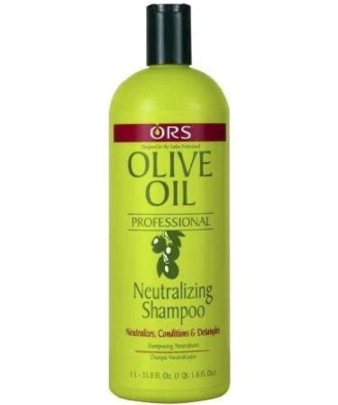 ORS Olive Oil Neutralizing Shampoo 1L with Repairing Conditioner 1L set of 2 - Buy Online on GoSupps.com