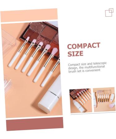 FRCOLOR 5 Sets Makeup Brush Set Women Travel Outfit Make up Brush Foundation Concealers Mini Tools Beauty Tools Face Sponges Women Makeup Supplies Square White Plastic Bronzing Powder - Buy Online on GoSupps.com