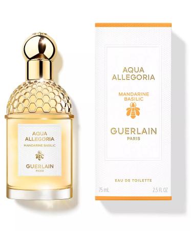 Guerlain Aqua Allegoria Mandarin Basilic Eau De Toilette Spray for Unisex 2.5 Ounce 2.5 Ounce (Pack of 1) - Buy Online on GoSupps.com
