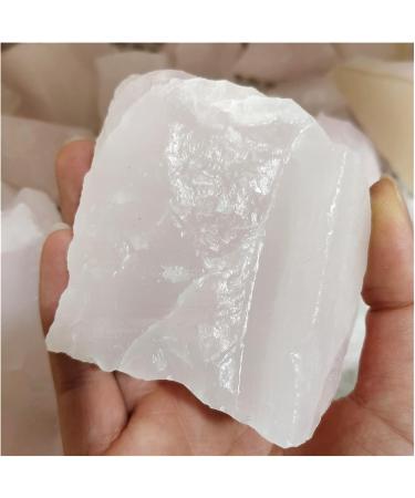 Natural Raw Pink Calcite Crystal Rough Stone Specimens Rose Decor Original Quartz Bulk (Size : 1kg in Bulk) - Buy Online on GoSupps.com