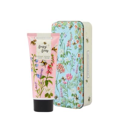 Heathcote & Ivory Busy Bees Vegan Honey Hand Cream Tin 3.4oz
