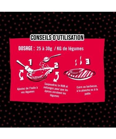  La Brigade des pices DRY RUB Italien Seasoning for Vegetables in the Barbecue La Brigade des pices 100 g 100% Natural & Made in France - Buy Online on GoSupps.com
