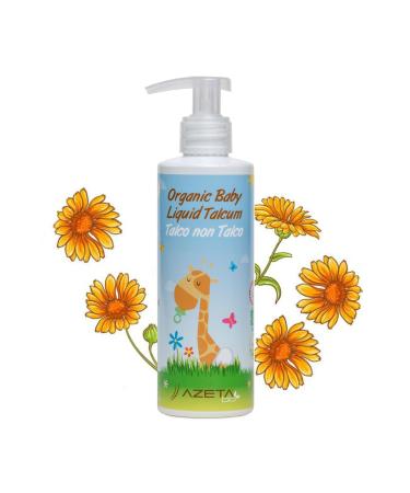 Organic Baby Liquid Talcum - AZETAbio - 200 ml
