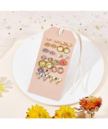 Aokwawaliy 2-Piece Hanging Earring Organizer for Women & Girls - Stylish Wall Display Holder for Pierced Earrings - Buy Online on GoSupps.com