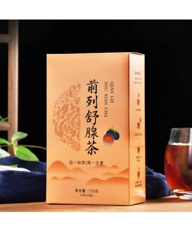 Portable Prostate Tea 30 Bags Prostate Tea Individual Package Prostate Balancing Herbal Tea for Men Male Prostatic Treatment Health Care 150g - Buy Online on GoSupps.com