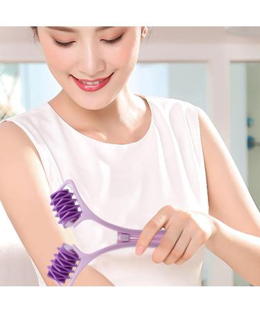 Buy Inoomp 1PC Leg Handle Elbow Muscle Massage Tool - Myofascial Relief for Arm Neck and Shoulders - Purple Self-Massage Stick (20x15x6cm) - International Shipping Available - Buy Online on GoSupps.com