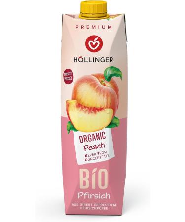Organic Peach BIO P che 1 l (Lot de 1) - Buy Online on GoSupps.com