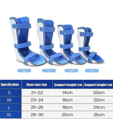 Adjustable Ankle Foot Orthosis for Drop Foot - X-Large Right Support Stabilizer | Flaccid Foot Drop & Dorsiflexion Movement - Buy Online on GoSupps.com