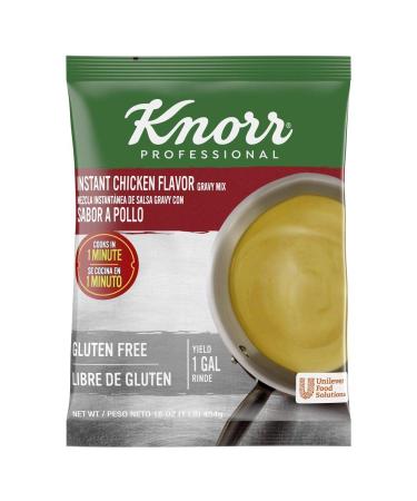 Knorr Professional Chicken Gravy Mix Gluten Free No Artificial Flavors or Preservatives Colors from Natural Sources 1 lb Pack of 6 - Buy Online on GoSupps.com