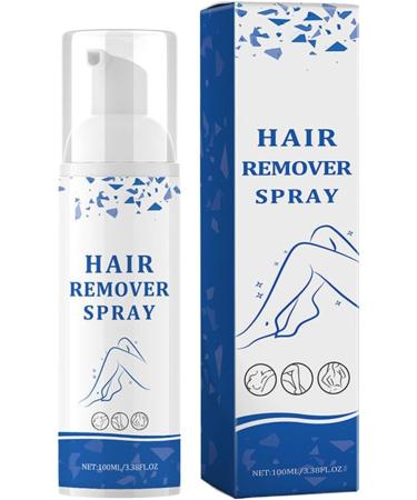  Mimoqk Hair Removal Spray Painless Depilatory Spray Moisturizing and Non-irritating Formula 100ml Face & Body Hair Remover for Men and Women Effective in Sensitive Skin - Buy Online on GoSupps.com