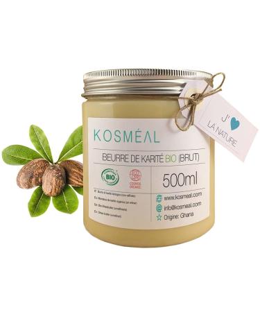 Beurre de Karit Brut BIO | 500ML | Certifi COSM BIO Et ECOCERT