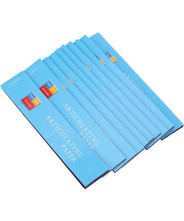 10 Blue Thin Dental Articulation Papers for Prosthesis Inspection - Easy to Use & Accurate Trace Recording - Buy Online on GoSupps.com