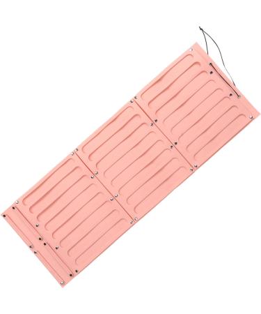 Hair Bow Holder Large Capacity Pink Frequently Used Deformation Prevention Easy Storage Easy to Fold Hair Clips Holder Felt Material for Door (3 Tier) - Buy Online on GoSupps.com