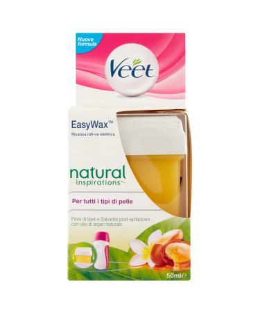 VEET Reload Roll-On Natural Inspirations Fiore Tiar & Argan Oil 50 Ml