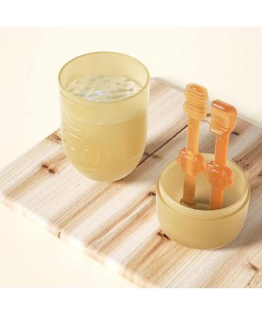Best Baby Toothbrush Set for Toddlers | First Toothbrush & Tongue Brush Gift | International Shipping - Buy Online on GoSupps.com