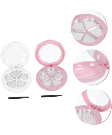 Beatifufu Makeup Organizers and Organizers Lipstick and Eyeshadow Test Palette Compact Makeup Organizer Storage Box Random Color - Buy Online on GoSupps.com