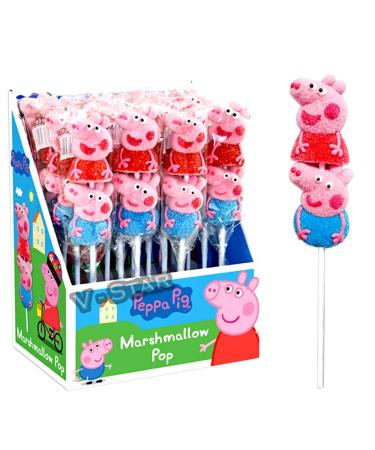 Peppa pig marshmallow pops (16)