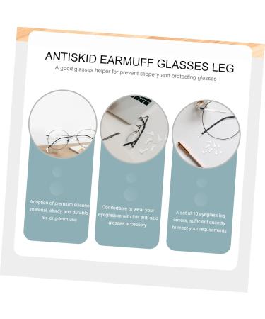 Doitool 50-Piece Silicone Glasses Holder & Anti-Slip Grip Perfect for Sunglasses & Eyeglasses Protection - Buy Online on GoSupps.com