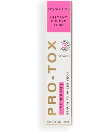 Revolution ProTox Instant Fix Eye Firm Eye serum that visibly reduces fine lines and wrinkles vegan and not tested on animals 14 ml - Buy Online on GoSupps.com