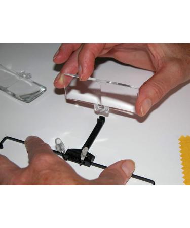 Magnificent 3.5x Magnification Glasses for Watch & Jewelry Repairs - Lightweight Stable Interchangeable Inserts - Perfect for Eyeglass Wearers - Buy Online on GoSupps.com