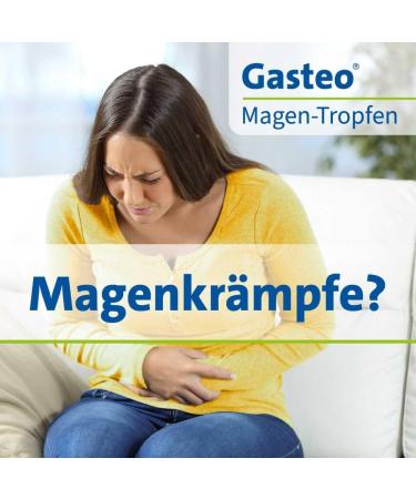 Gasteo Stomach Drops - 6 Unique Gastrointestinal Plants - 20ml for Digestive Relief - Buy Internationally - Buy Online on GoSupps.com