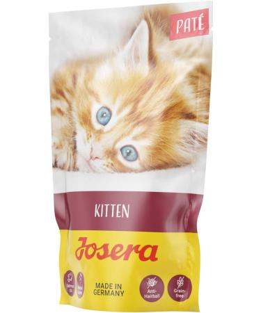 Josera Kitten Grain-Free Bundle | 10 kg Dry Cat Food with Salmon Oil & 16 x 85 g Pat with Chicken | Premium Cereal-Free Nutrition for Growing Kittens - Buy Online on GoSupps.com
