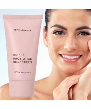 Facial Sunscreen - Facial Sunscreen Moisturizer | 50 ml Lightweight Sunscreen for Sports Travel Outdoor Activities Skin Care - Buy Online on GoSupps.com