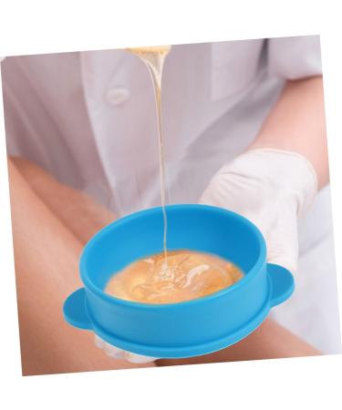 Exceart 2-Piece Wax Warmer | Reusable Silicone Wax Melting Container for Hair Removal | Reliable & Durable 13.2x11cm Bowl - Perfect for At-Home Waxing - Buy Online on GoSupps.com