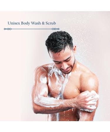 Blue Nectar Vanilla Body Wash & Scrub with Honey - Deep Cleansing Exfoliation Anti-Cellulite & Tan Removal | 8.4 Fl Oz - Buy Online on GoSupps.com