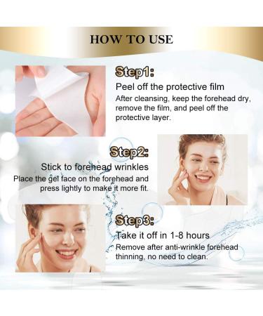 Forehead Wrinkle Patches - Anti-Wrinkle Pads for Smoother Skin | 10 Pcs - Buy Online on GoSupps.com