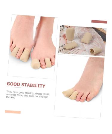 FRCOLOR 4 Pcs Toe Scuffs - Protective Toe Sleeves & Caps for Big Toe Care | Anti-Wear Covers - Perfect for Comfort & Protection - Buy Online on GoSupps.com