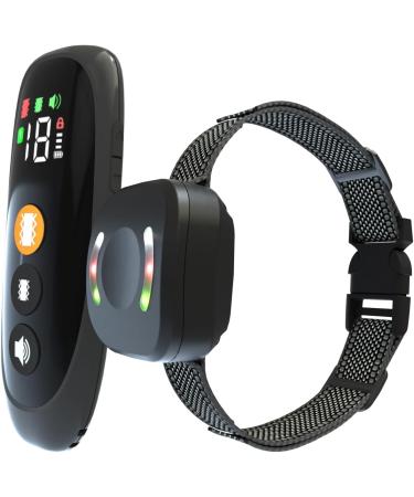 2000M Remote Range Dog Training Collar | Rechargeable with 4 Training Modes | LED Light, Sound, Vibration | IP67 Waterproof - Buy Online on GoSupps.com
