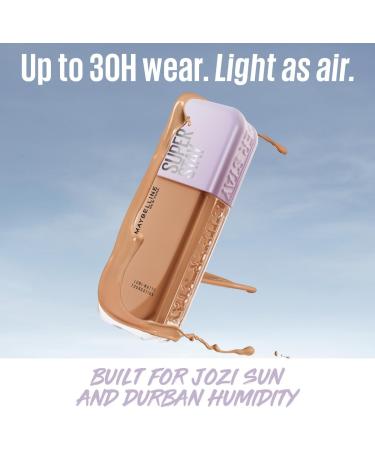  Maybelline Maybelline New York - Long-Lasting Liquid Foundation - Ultra-Resistant - Luminous Matte Finish - Enriched with Amino Acids - All Skin Types - Superstay 30H Lumi-Matte - Shade: 356-35ml - Buy Online on GoSupps.com