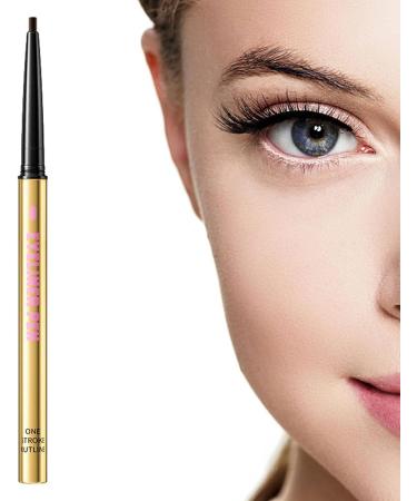 Smudge Proof Eyeliner Waterproof Fade-proof Eyeliners for Eye Makeup | 6 Colors Long-Lasting Smooth Glide No-skip Eyeliner Pencil for Beginners Professionals Fanelod Dark Brown - Buy Online on GoSupps.com