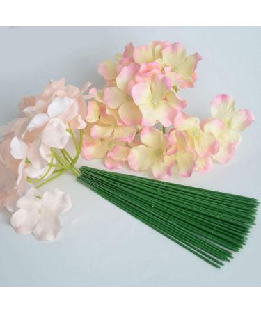 MOIAK 100pcs Plastic Floral Stem Green Florist Wires - 17cm Ideal for Crafts - Buy Online on GoSupps.com