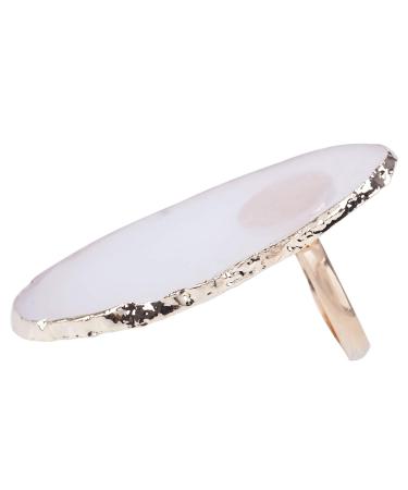 1 Pc Resin Stone Color Nail Art Palette Finger Plate Acrylic Gel Polish Cream Foundation Mixing Nail Art Equipment