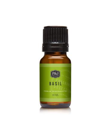 P&J Trading Fragrance Oil | Basil Oil 10ml - Candle Scents for Candle Making Freshie Scents Soap Making Supplies Diffuser Oil Scents