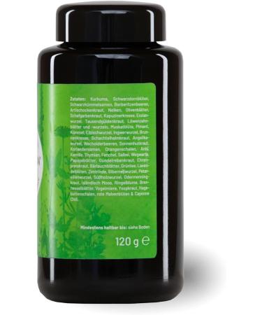 Ancenasan Herbal 120g - 49 Bitter Herbs & Spices | Alcohol-Free Gluten-Free Vegan 100% Natural - Buy Online on GoSupps.com