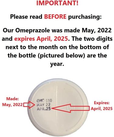 Life Sciences Pharmacy Omeprazole 20mg 84 Capsules - Heartburn Relief | Acid Reducer Medicine | Delayed Release Formula - 84 Count Pack - Buy Online on GoSupps.com