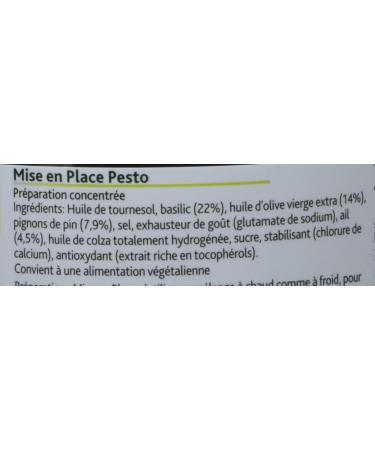Knorr Setting Up Pesto (Basil + Garlic) No Colorants or Preservatives Vegan 340g - Buy Online on GoSupps.com