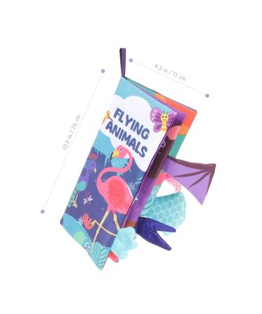 Shop Abaodam 5-Stage Fabric Book - Perfect Newborn & Toddler Educational Play Set | Ideal Birthday Gift | Soft Polyester Cloth Book - Buy Online on GoSupps.com