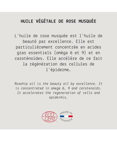 Organic Musk Rose Vegetable Oil - MY COSMETIK | 10ml | Premium Skincare for All Skin Types - Buy Online on GoSupps.com